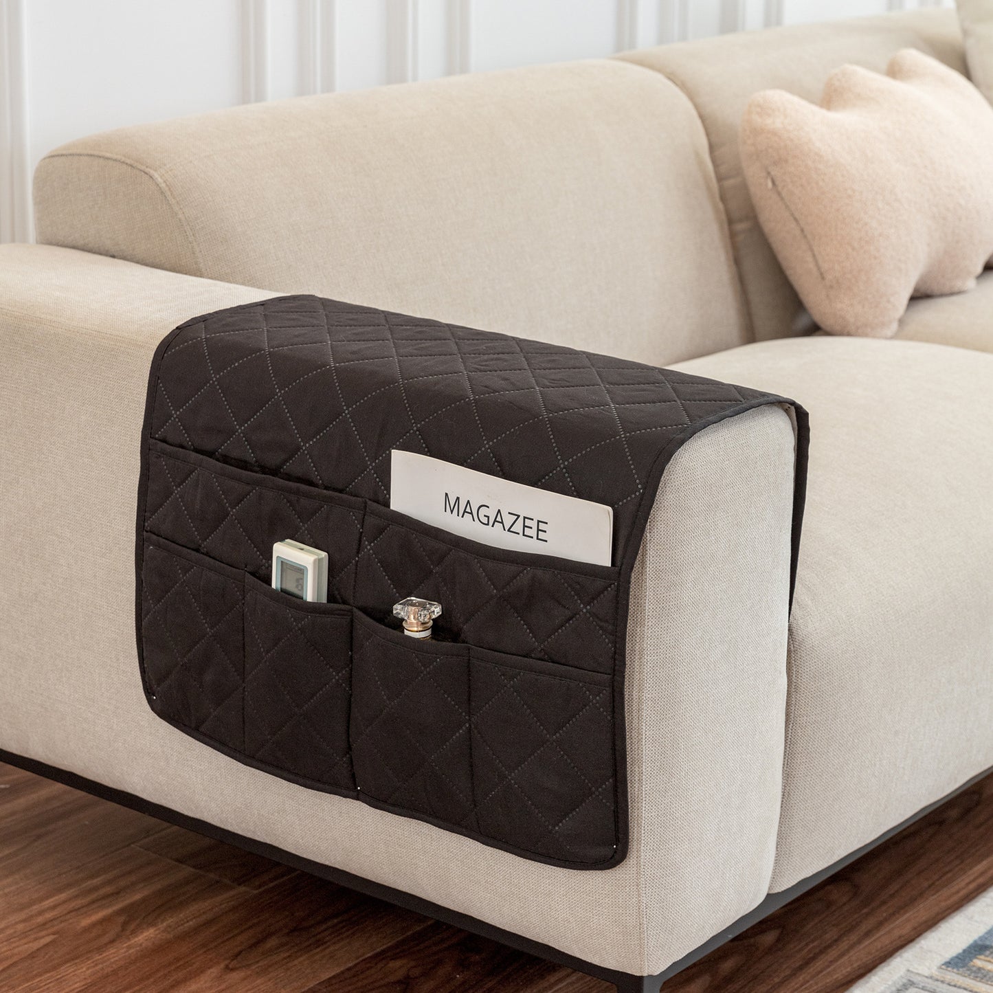 Eleganter Sofa-Organizer mit Mehrfachen Taschen Brehn