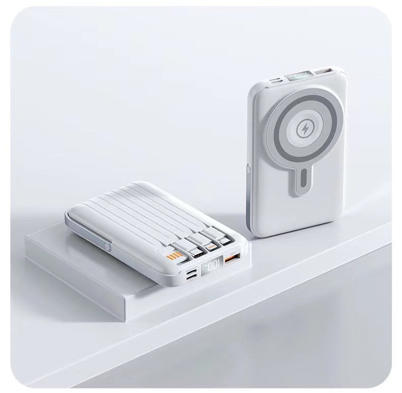 Tragbare Powerbank mit Intelligenter Schnellladefunktion und LED-Anzeige Brehn
