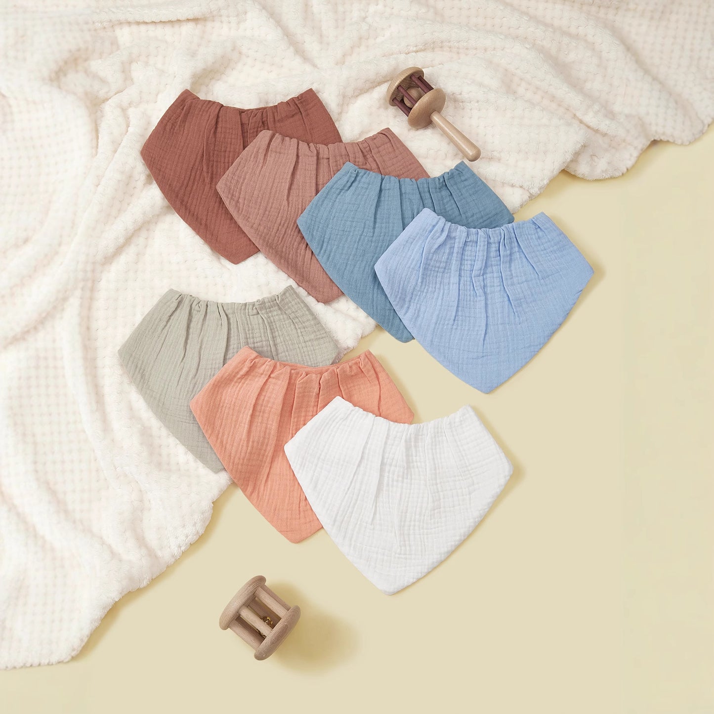 Stylische verstellbare Mull-Bandana Brehn