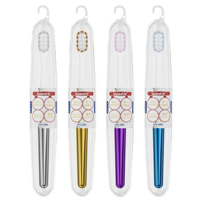 Dual-Action Ultra-Soft Zahnbürsten-Set Brehn