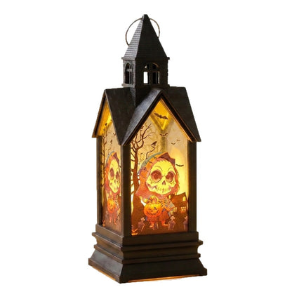Kürbisförmige Halloween-Laterne