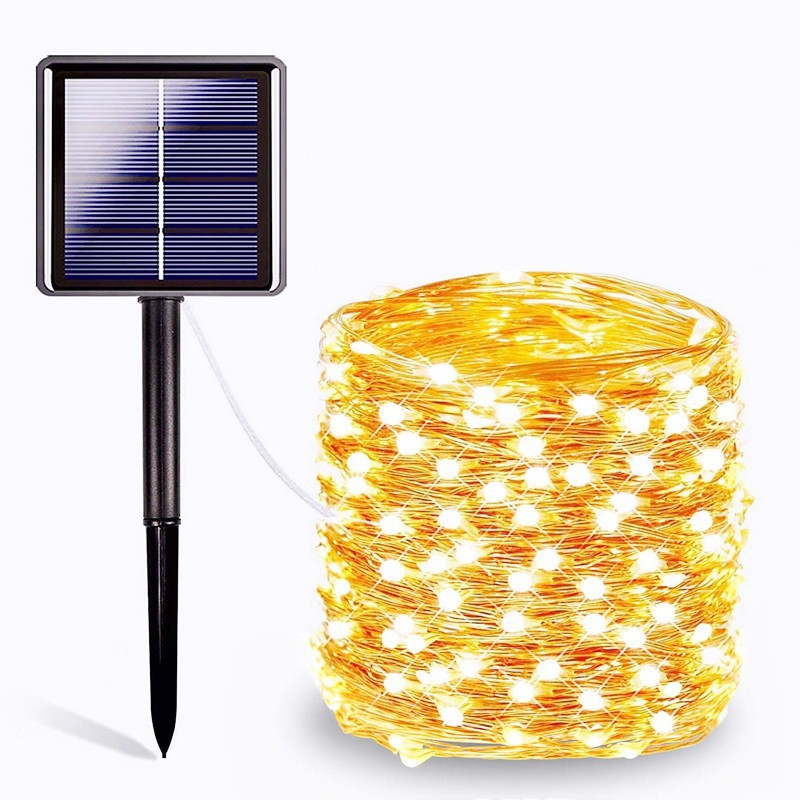 LED Feenlichter Ultra-dünner Silberdraht Batteriebetrieben Spritzwassergeschützt Dekorative Beleuchtung Brehn