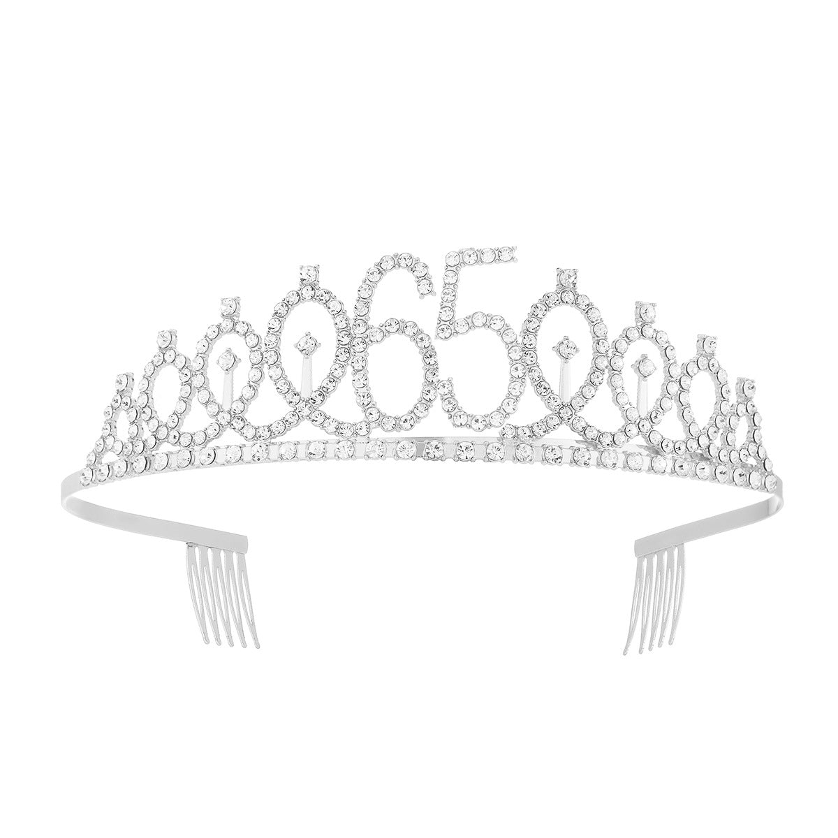 Damen Kristallverzierte Tiara mit elegantem Design Brehn
