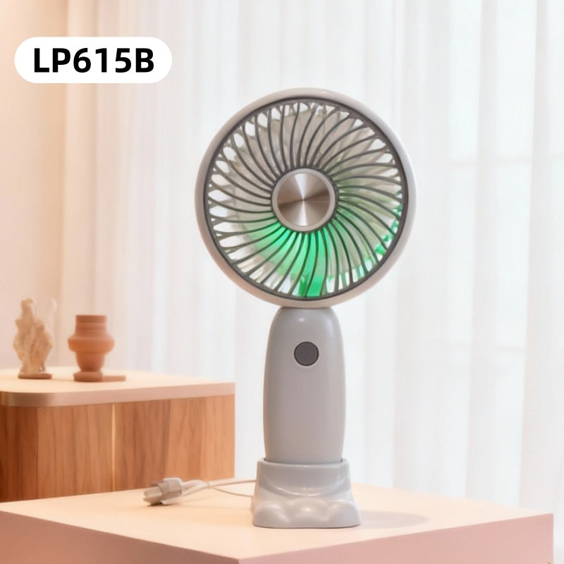 Damen tragbarer Handventilator mit LED-Anzeige Brehn