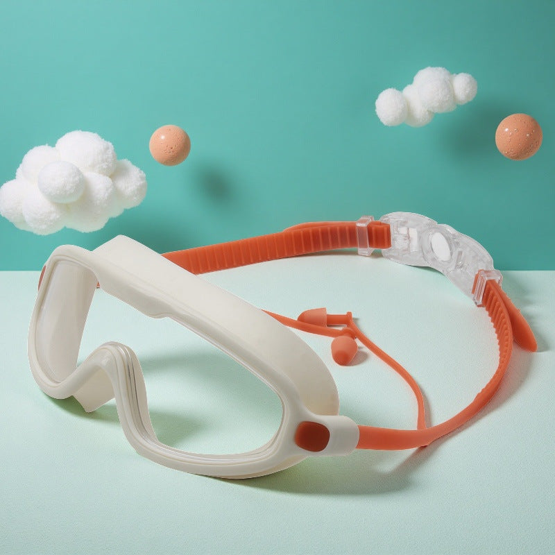Wasserdichte Schwimmbrille mit Verstellbarem Nasenstück Brehn