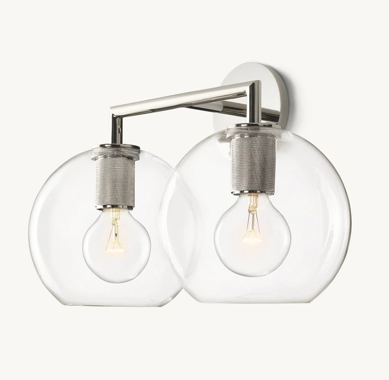 Moderne Glas Sphere Wandlampe