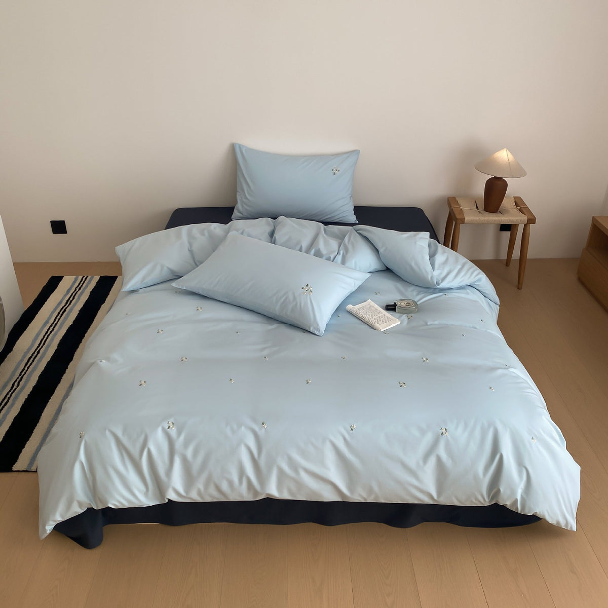Premium Ganzjahres Hypoallergen Daunen-Alternative Decke und Kissen Set