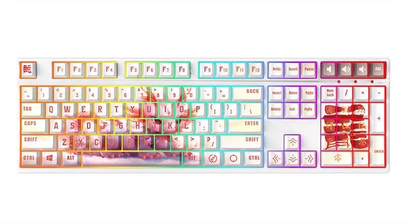RGB hintergrundbeleuchtete mechanische Tastatur Brehn