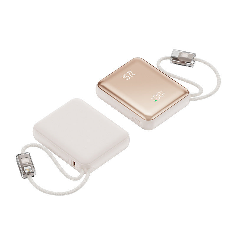 Powerbank mit integrierter Schnellladefunktion und digitaler Kapazitätsanzeige Brehn