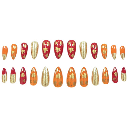 Saisonale dekorative Nagelkunst Brehn