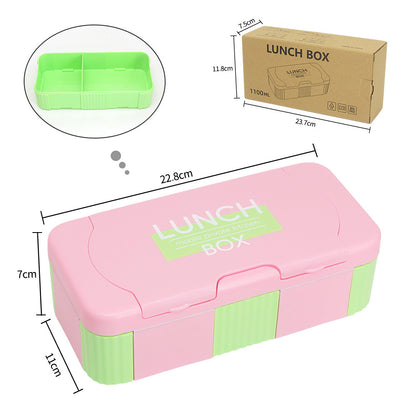 Stilvolle Mehrfach-Sektionen Lunchbox