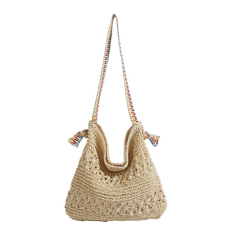 Handgefertigte Strohtasche