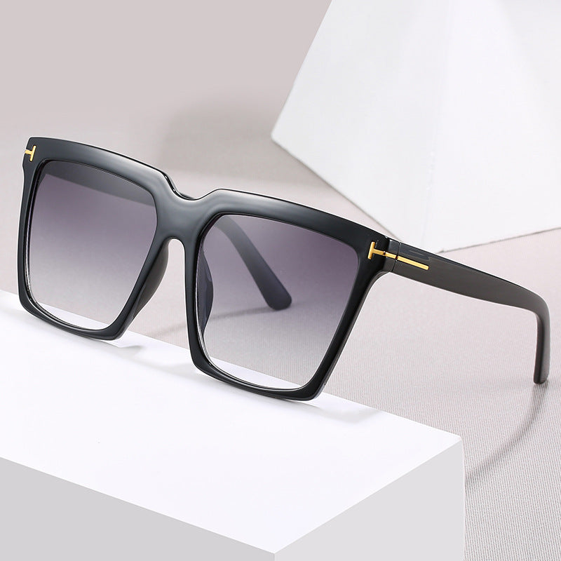 Oversized Quadrat Sonnenbrille Brehn