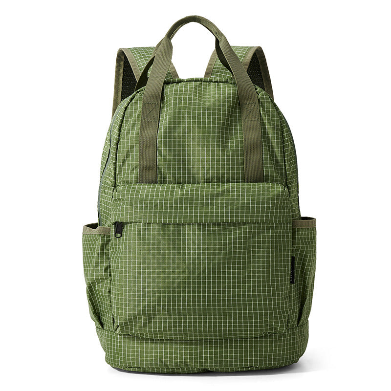 Leichte Rucksack mit Gittermuster Brehn