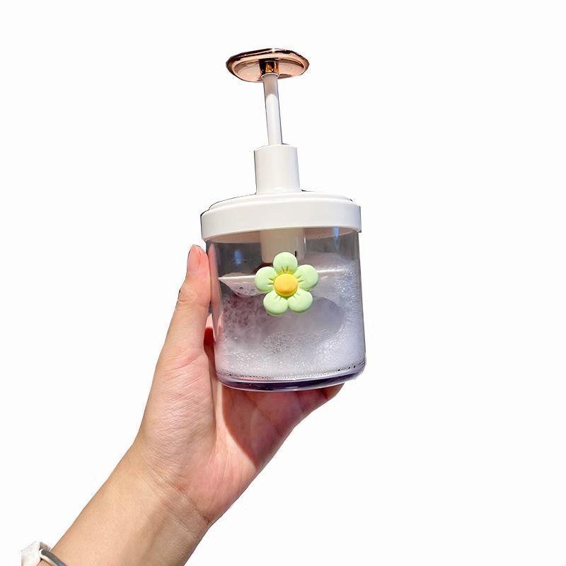 Dekorative Glas mit Blümchen-Design Brehn