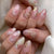Floral Elegante Press-On Nagelkunst Set Brehn
