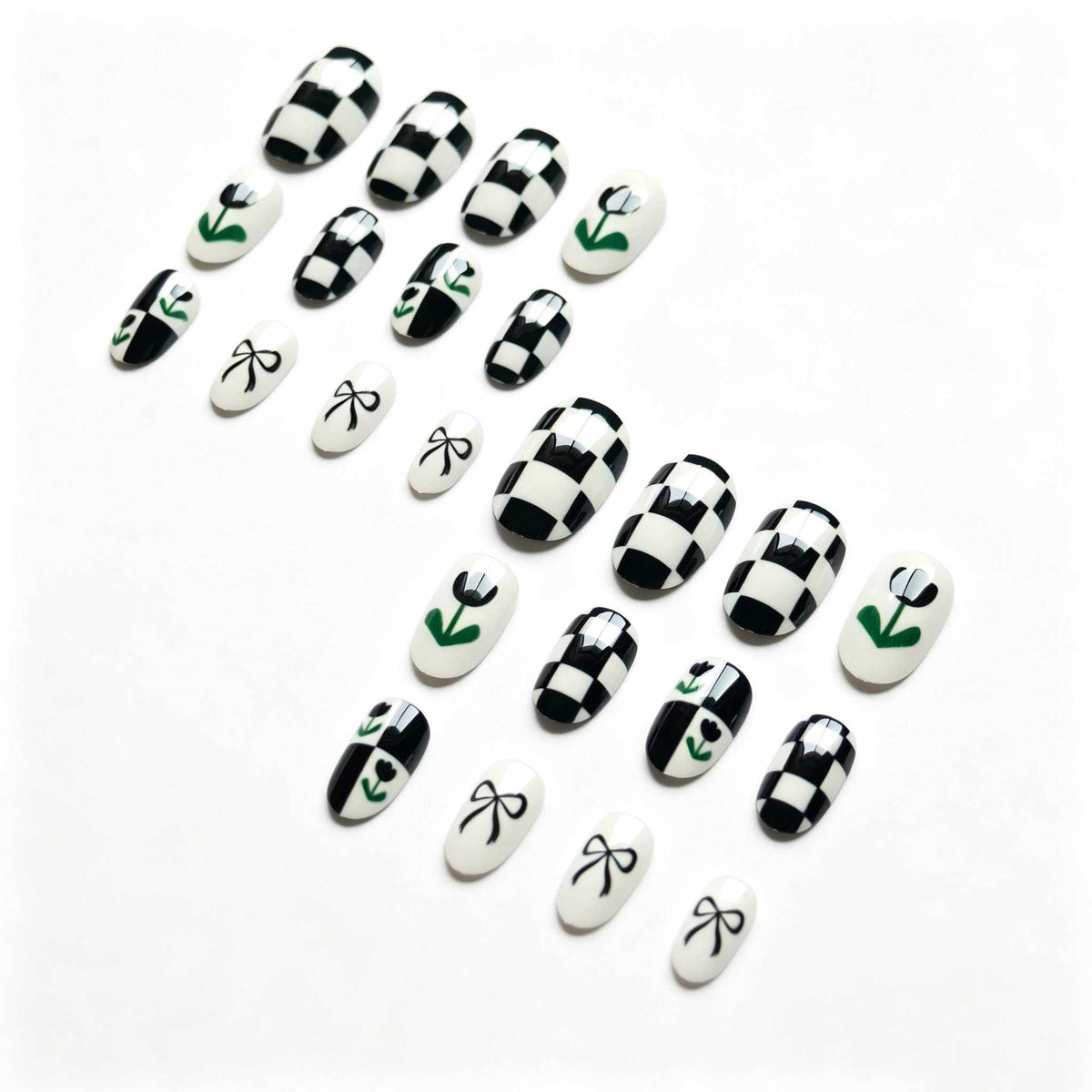 Künstlerisches Gel-Nageldesign