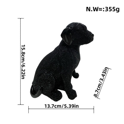 Dekorative Hundefigur im modernen Design Brehn