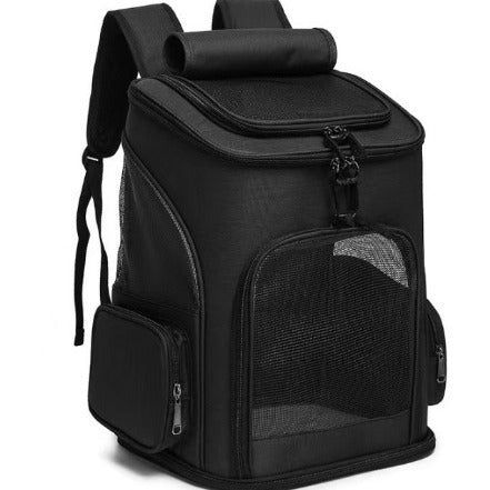 Katzenransport-Rucksack mit Atmungsaktiven Netzpaneelen Brehn