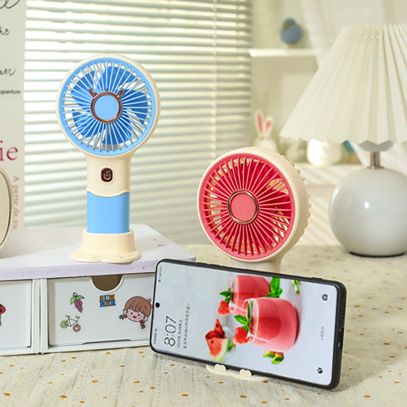 Damen Tragbarer Handventilator mit innovativem Tierdesign Brehn