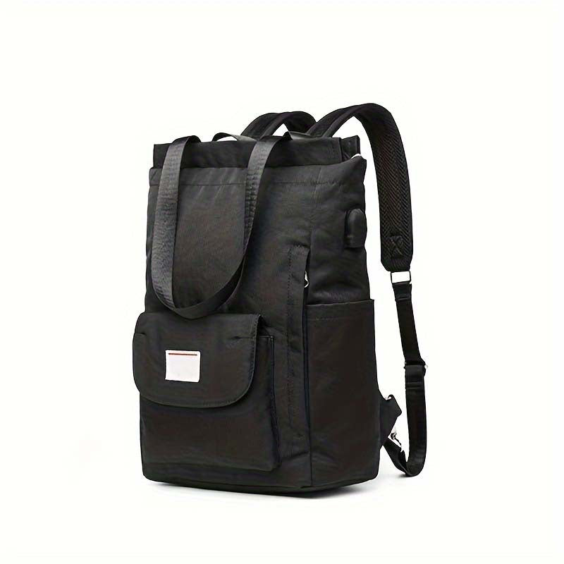 Unisex Multifunktionaler Rucksack mit gepolstertem Laptopfach und seitlichem Zugang Brehn