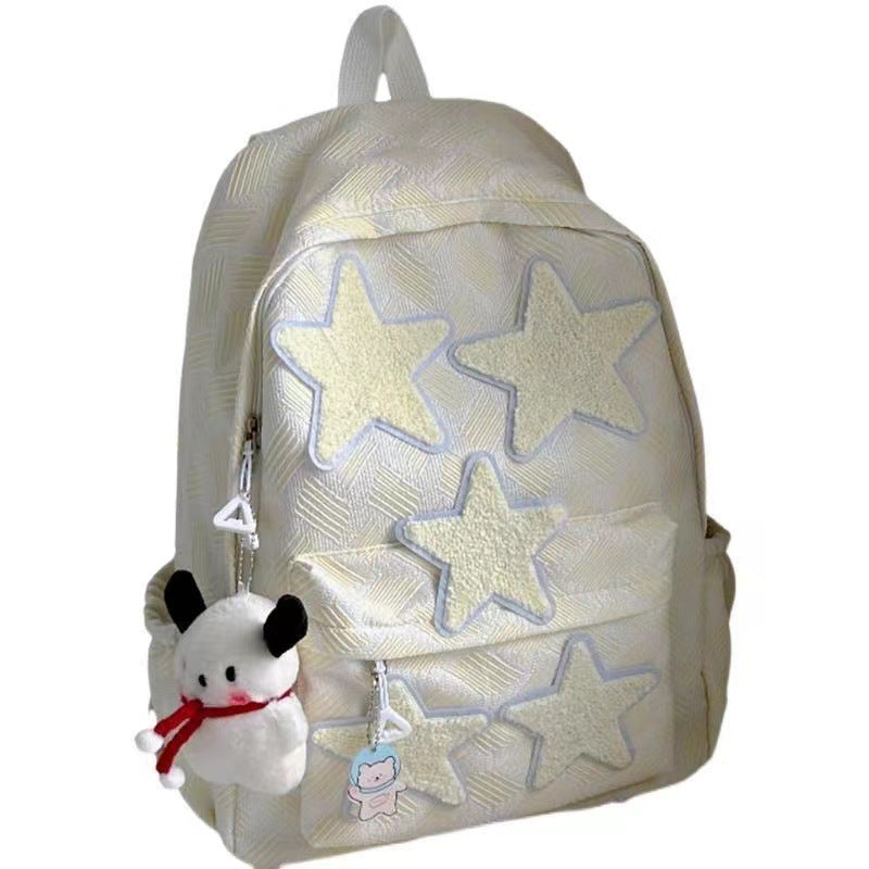 Rucksack mit Stilvollem Sternen-Design und Komfortablem Tragesystem Brehn