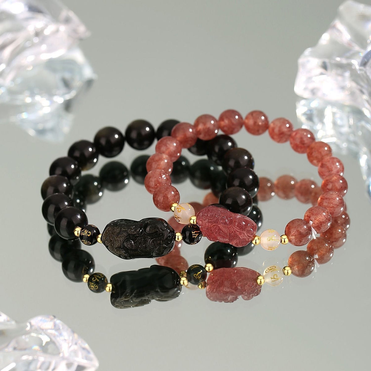 Verstellbares Edelstein-Armband Brehn