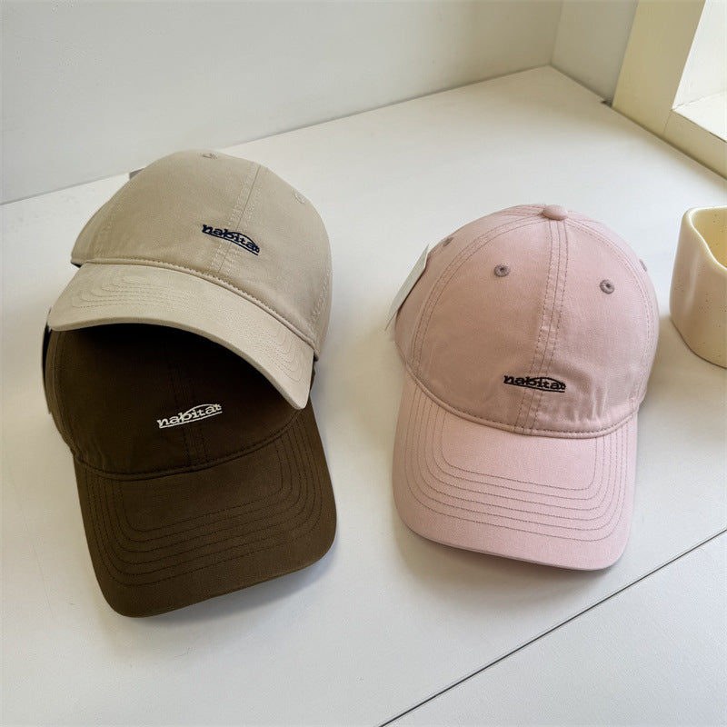 Damen Casual Baumwoll Twill Baseballmütze Brehn