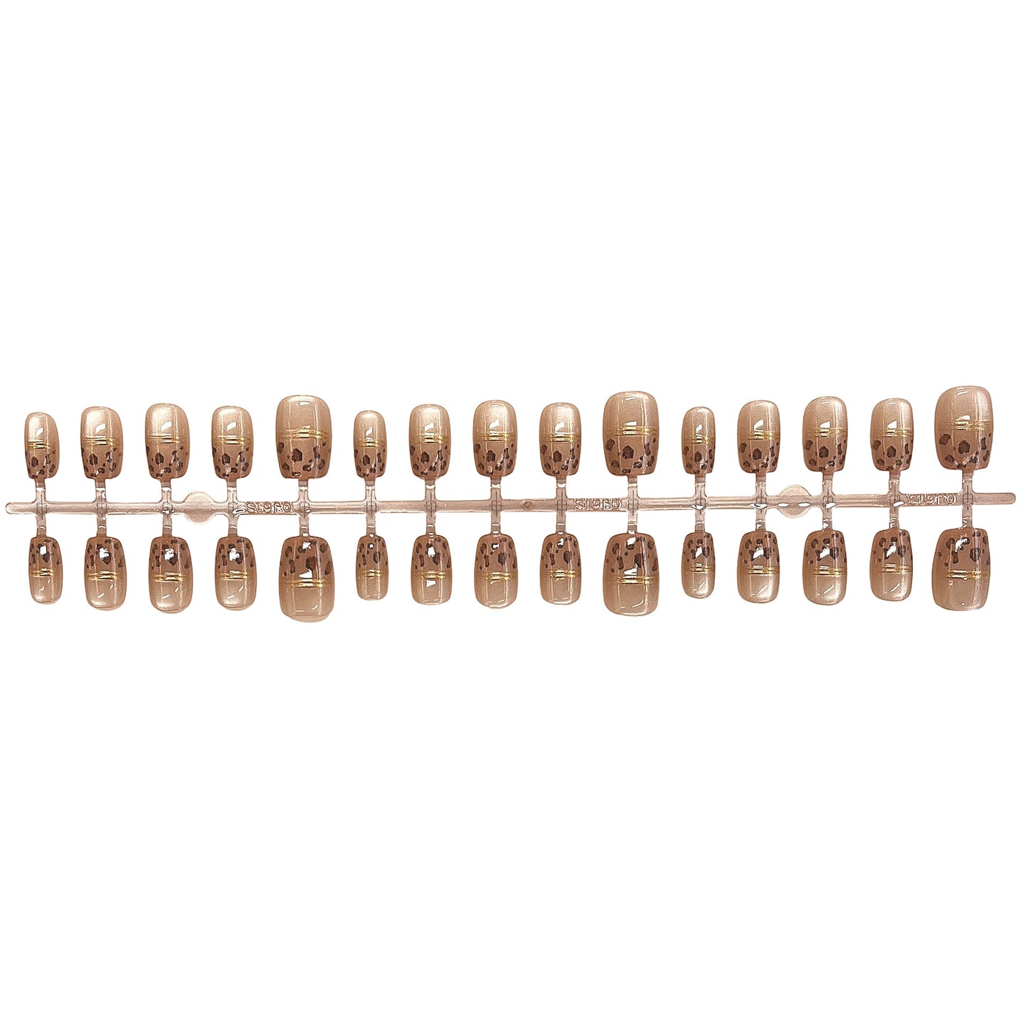 Elegantes Press-On Nagelkunst Set Brehn
