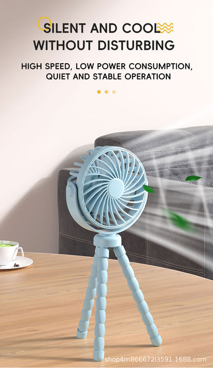 Portable USB wiederaufladbarer Tischventilator Brehn