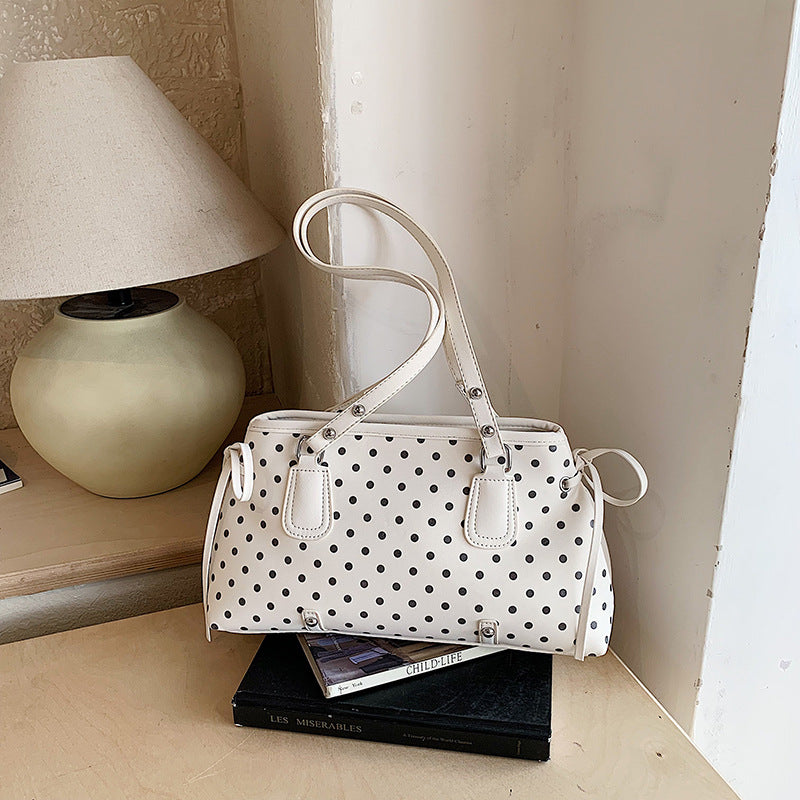Trendige Punktemuster-Handtasche Brehn