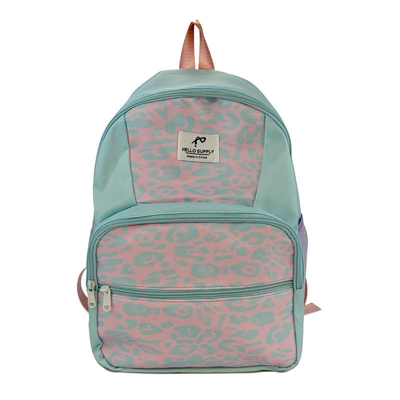 Stylischer Leopardenmuster-Rucksack
