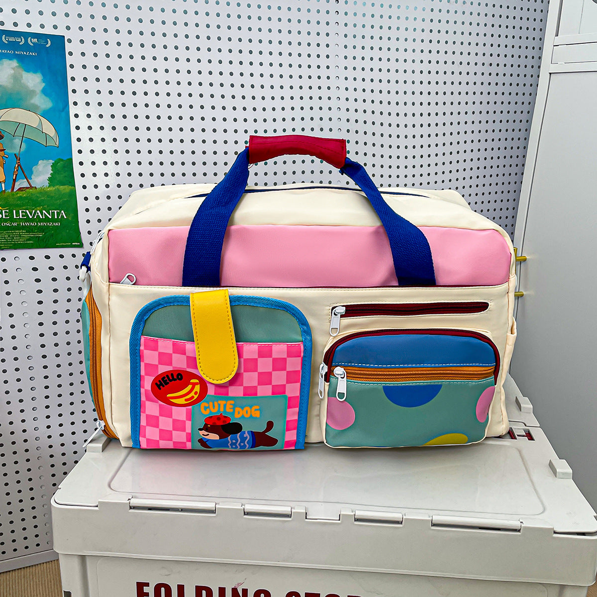 Stylische Mehrfach-Taschen Reisetasche Brehn