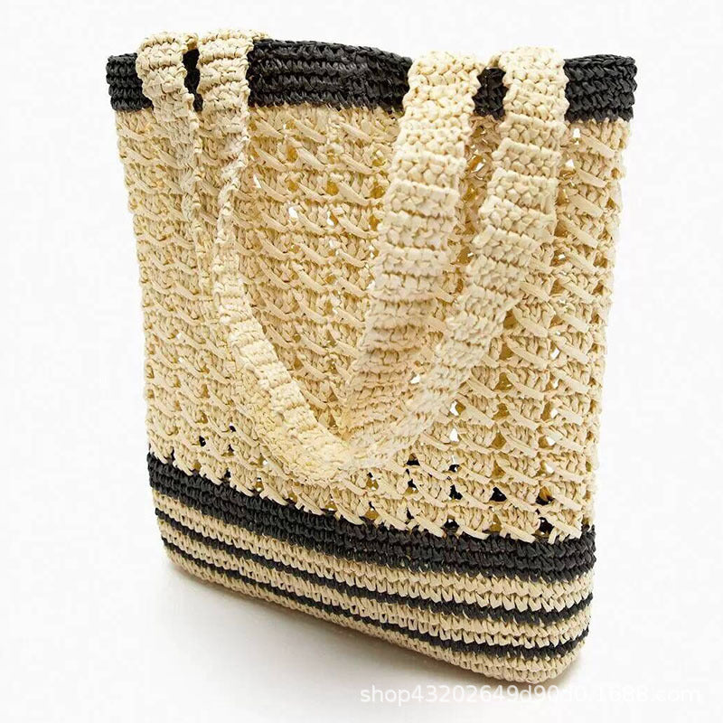 Damen Handgeknüpfte Korbtasche mit elegantem Design Brehn