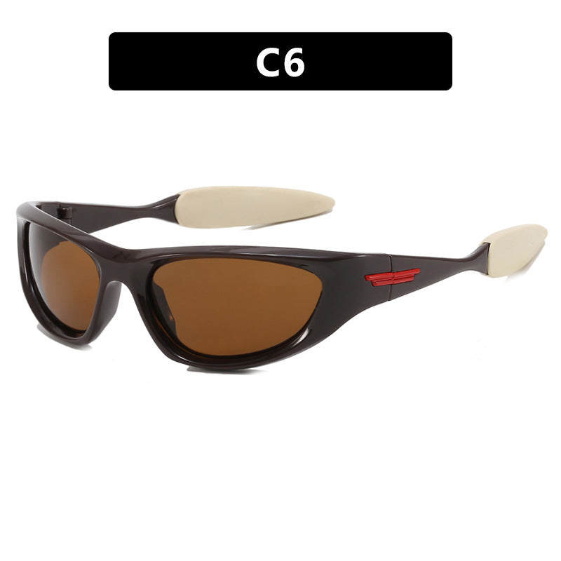 Damen sportliche Sonnenbrille mit ergonomischem Design Brehn
