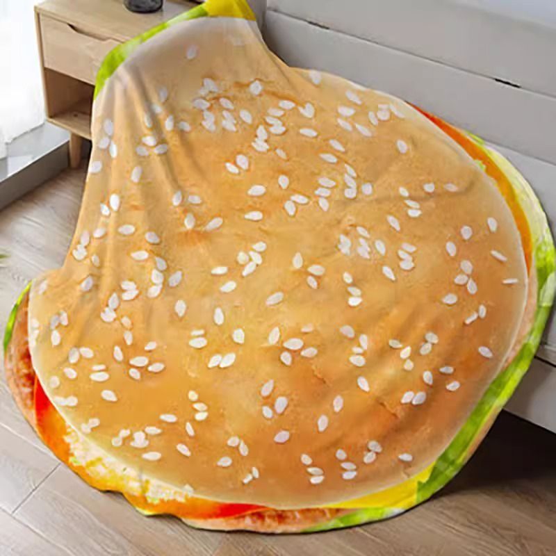 Essensthema Fleece-Decke