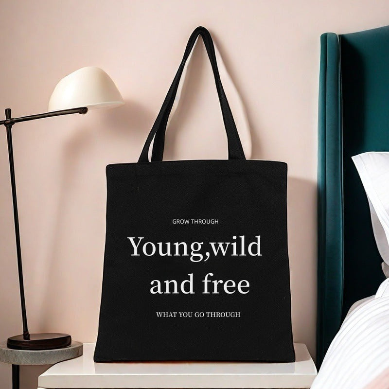 Motivational Canvas Tote Bag Brehn