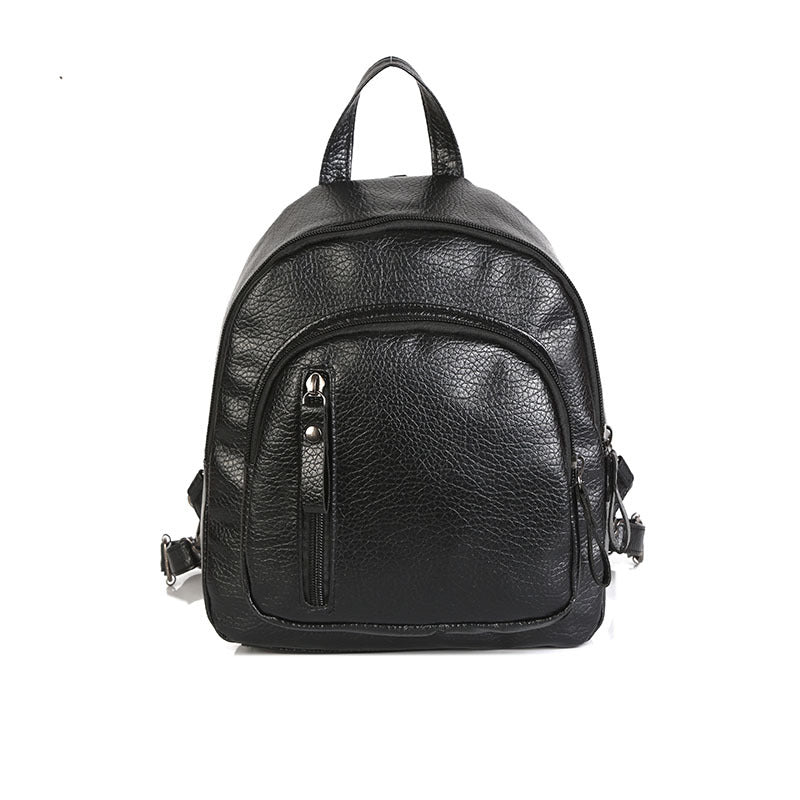 Stylische Leder Mini-Rucksack Brehn