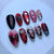 Künstlerisches Press-On Nagelset mit Schmetterlings- und Sterndetails Brehn