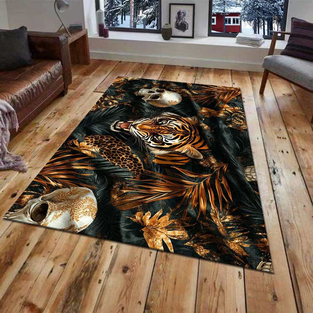 3D-gedrucktes Tiger-Wandmural Brehn