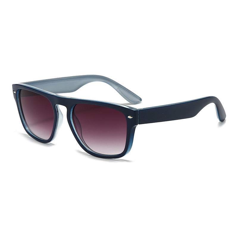 Damen Klassische Sonnenbrille im modischen rechteckigen Design Brehn
