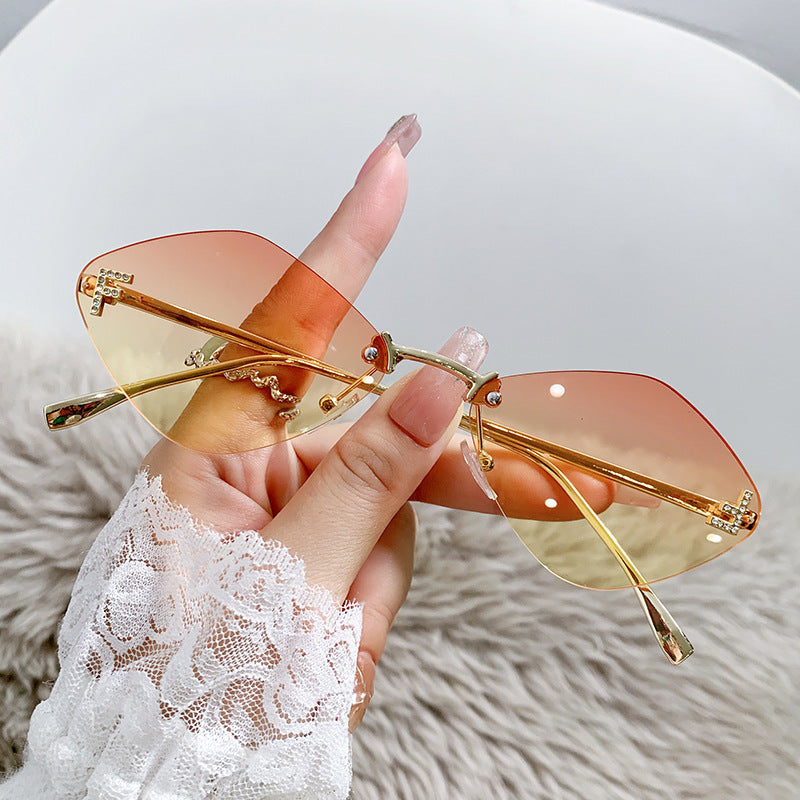 Damen Cat-Eye Design Sonnenbrille mit eleganten Akzenten Brehn