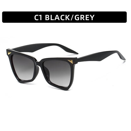 Bunte geometrische Sonnenbrille
