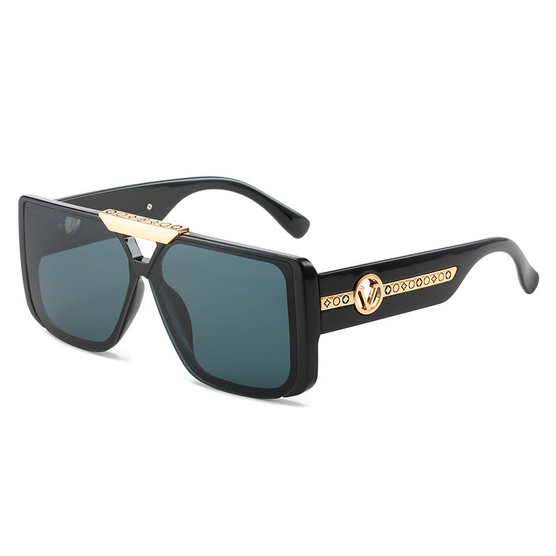 Damen elegante quadratische Sonnenbrille Brehn