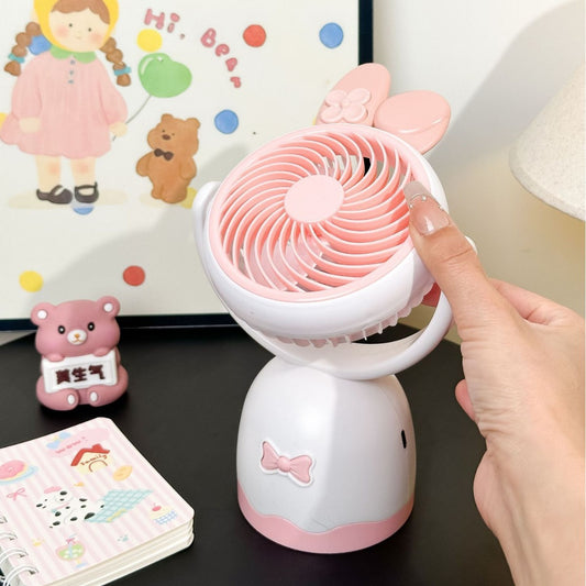 Damen Tragbarer Handventilator mit süßem Katzenohren-Design Brehn