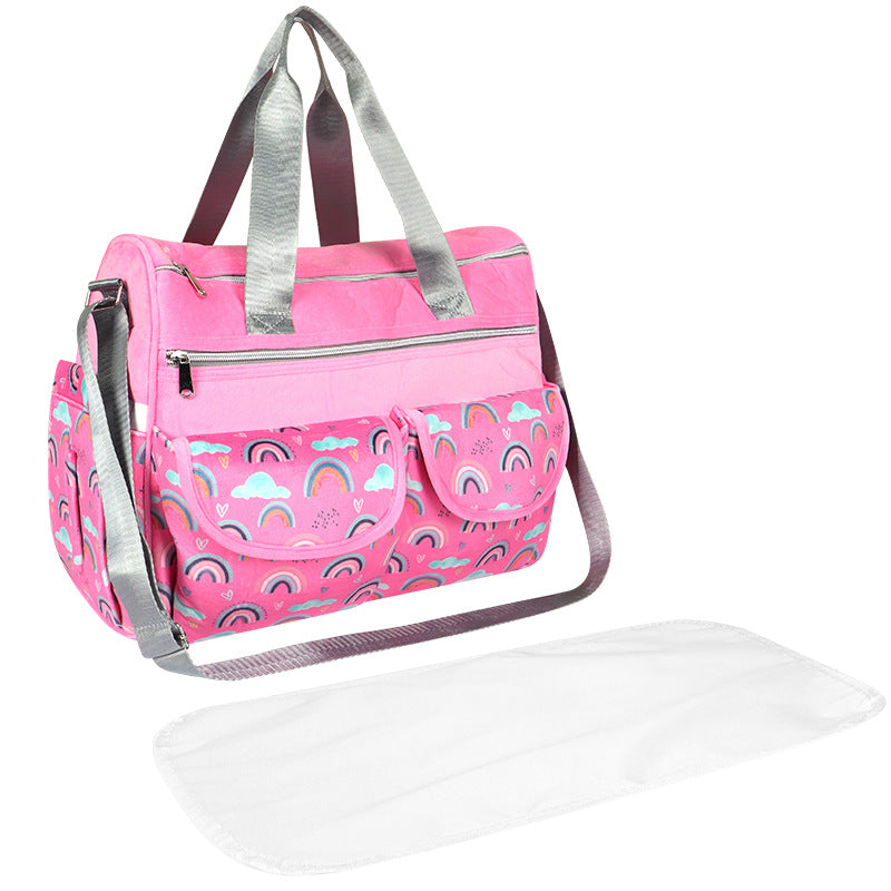 Multifunktionale Wickeltasche mit Praktischen Fächern Brehn