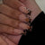 Elegante Tierdruck Press-On Nagelkunst Brehn