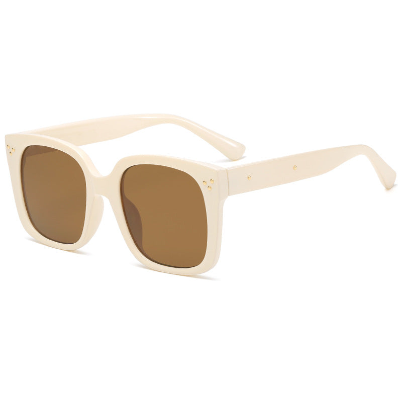 Damen quadratische Sonnenbrille mit innovativem Rahmen und UV-Schutz Brehn