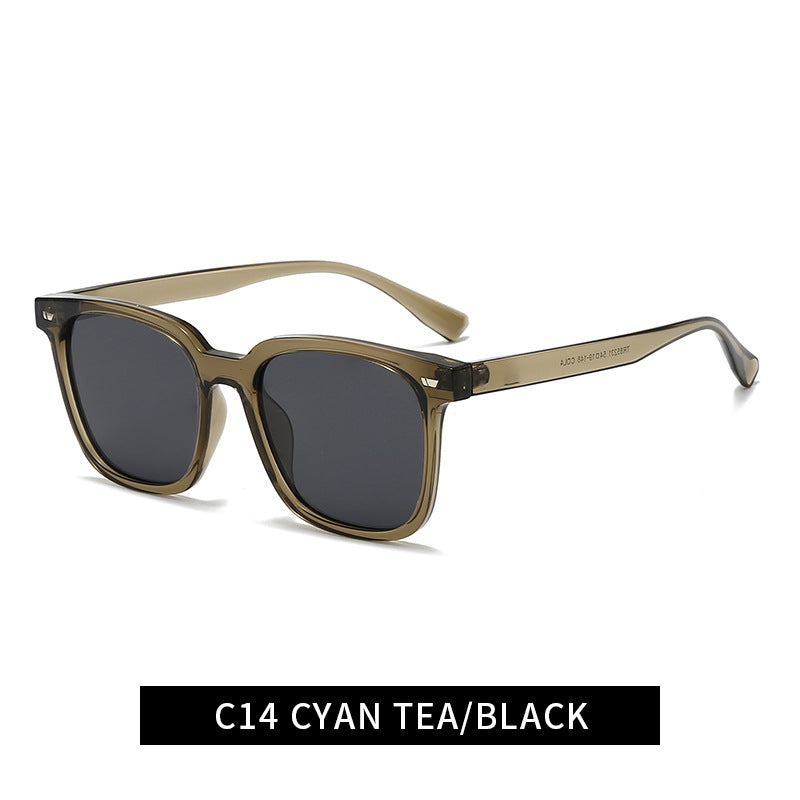 Damen stilvolle quadratische Sonnenbrille Brehn