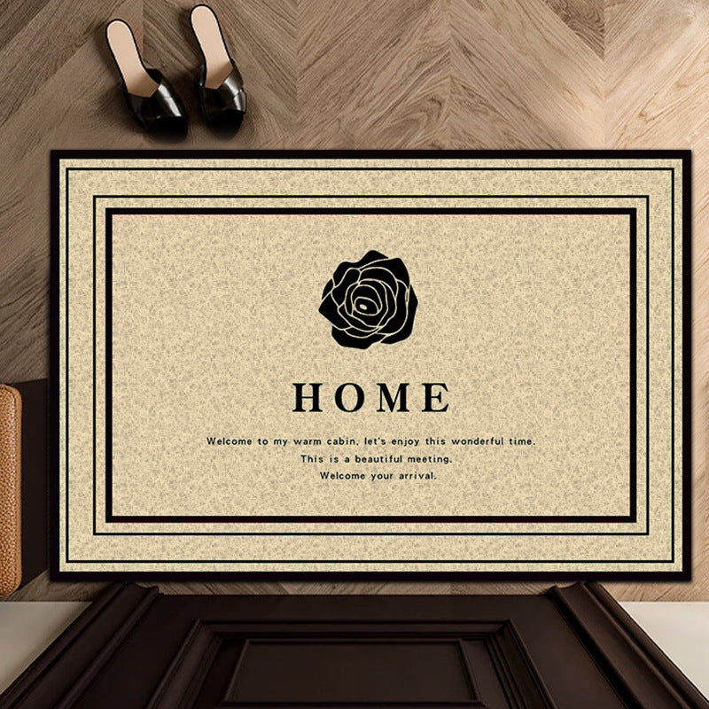 Elegante Blum welcome mat Brehn